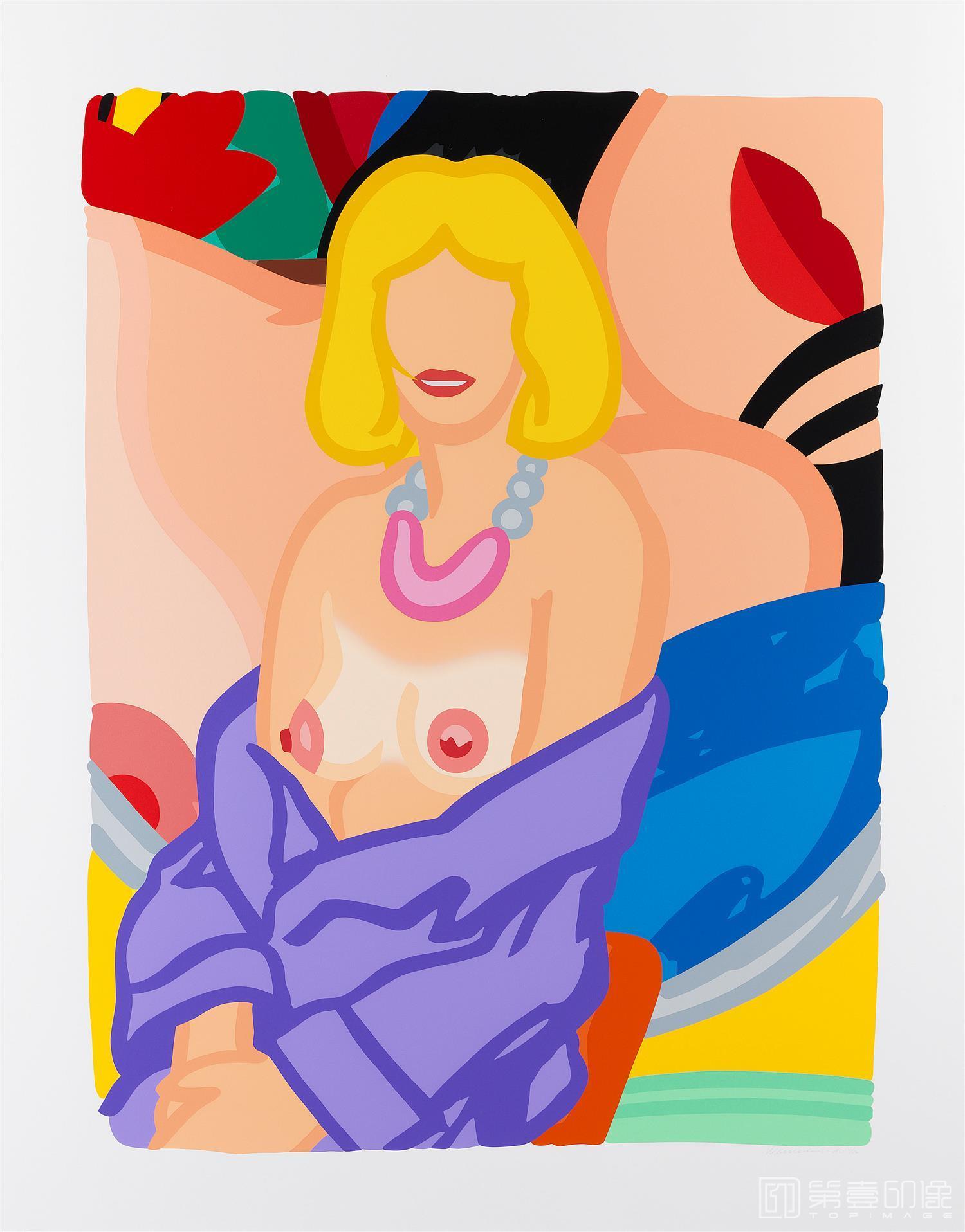 水彩画-欧美顶尖艺术抽象绘画图集-677